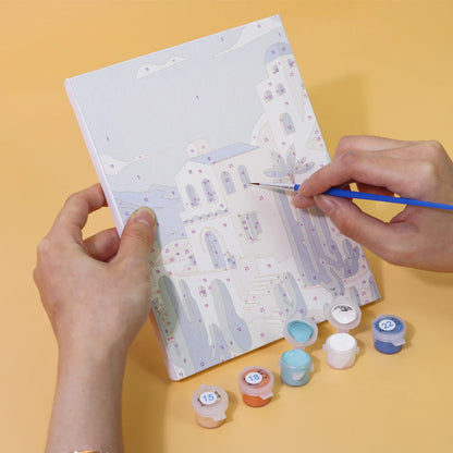 Coffret Douce Toiles – 6 Peintures par Numéros "Horizons Méditerranée"